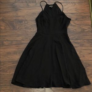 Express skater mini dress